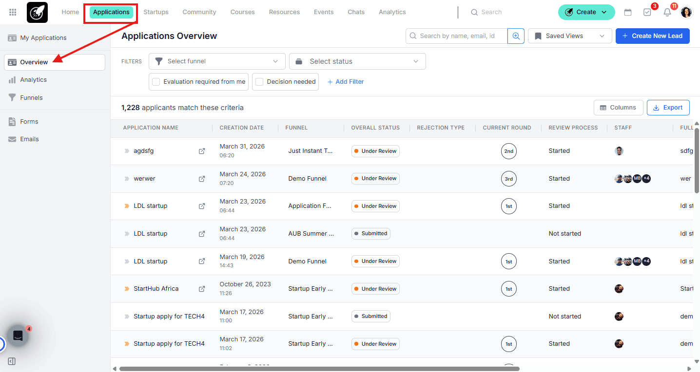 Applications Overview