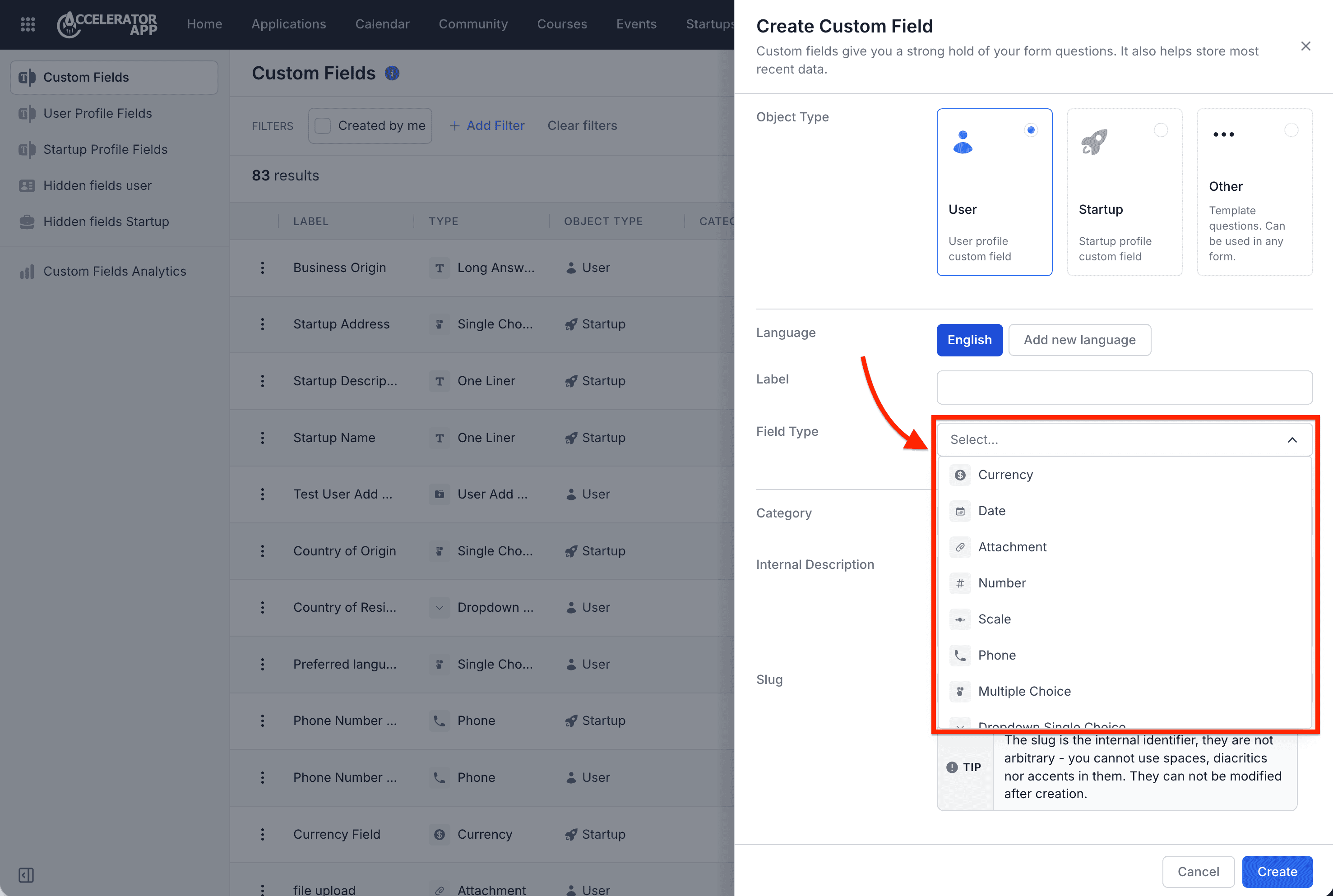 Custom Filed Types dropdown.png