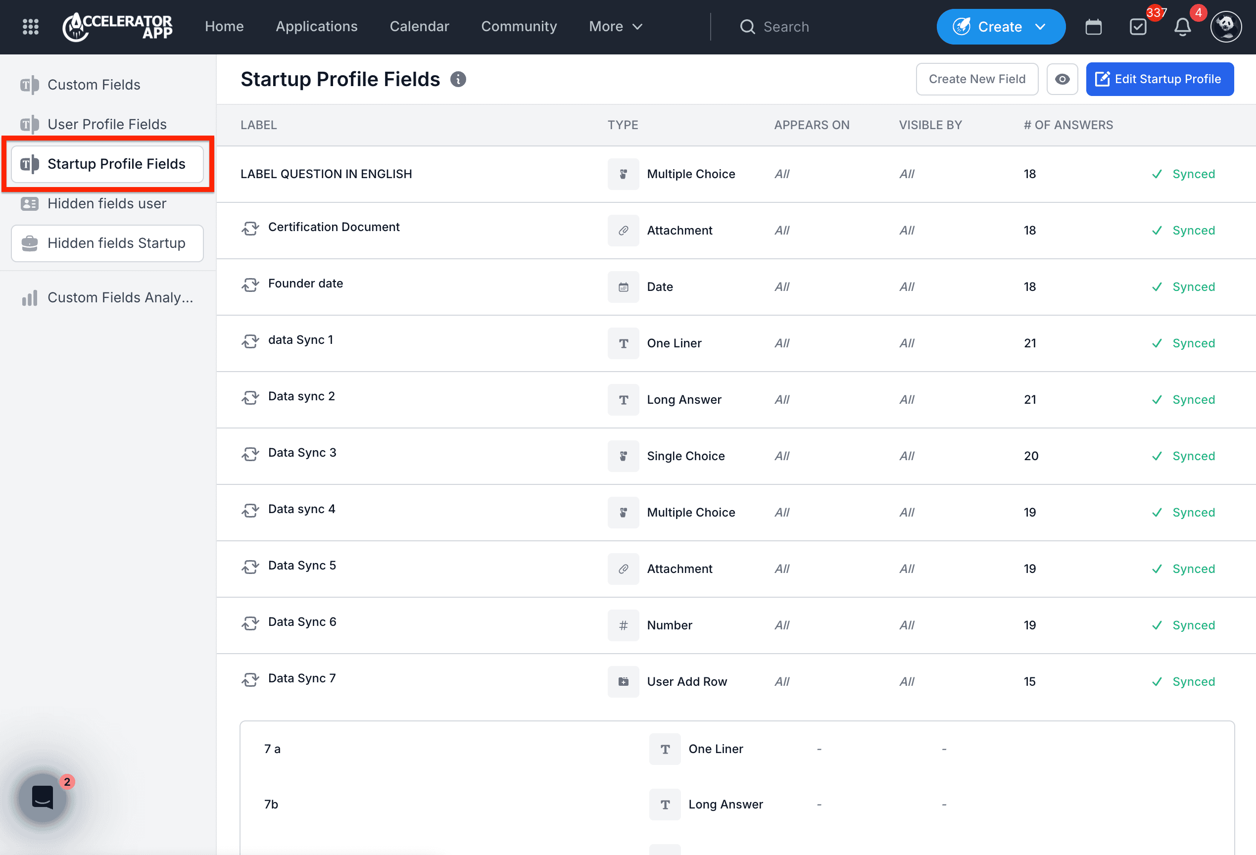 Startup Profile Fields tab.png