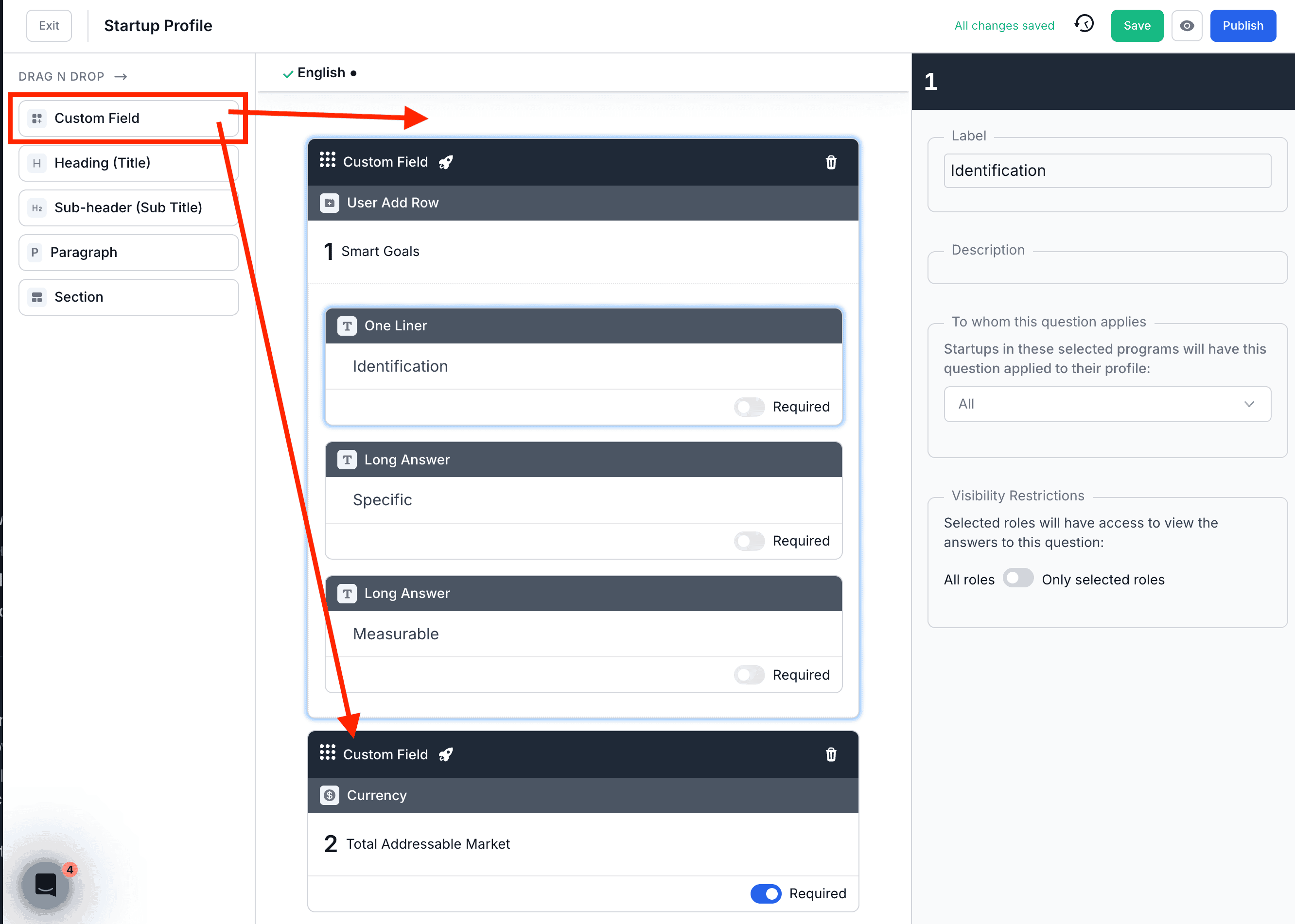 Startup Profile editor drag and drop.png
