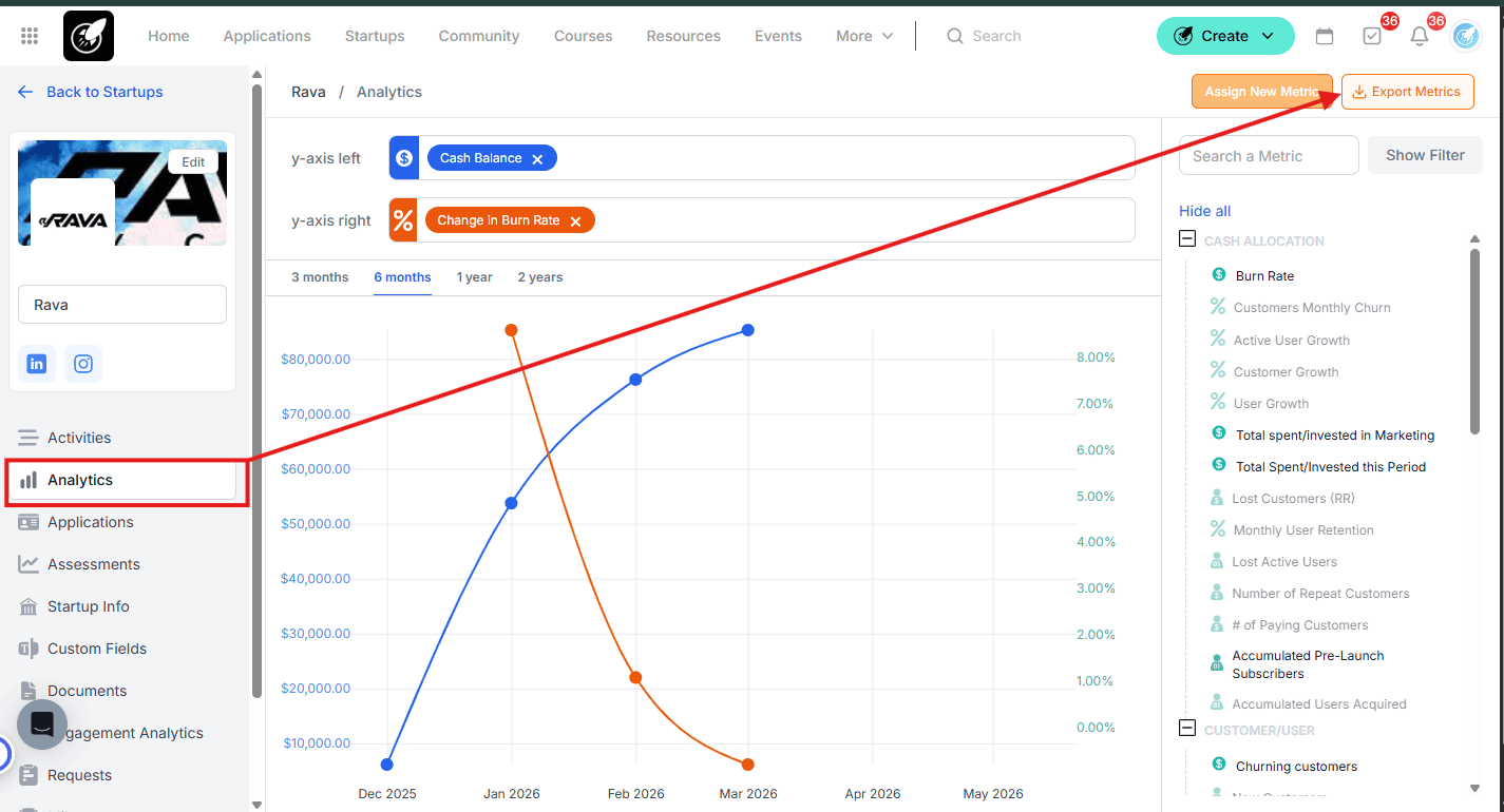 metrics startupfile.png
